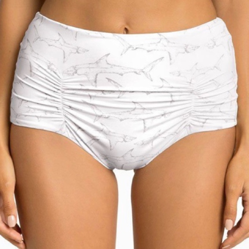 Boys + Arrows Shark Bait Franny Bikini Bottoms